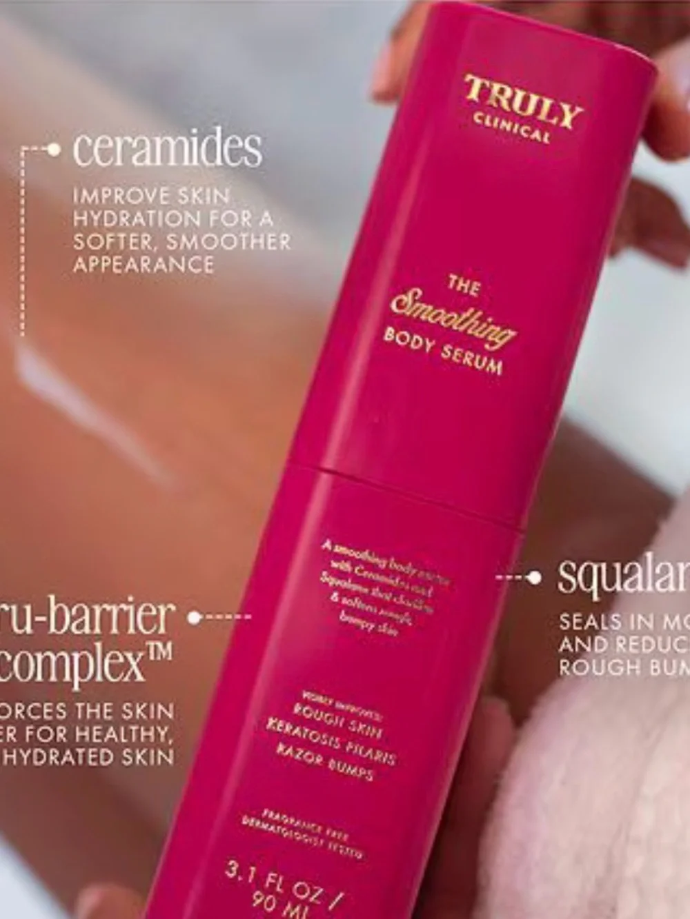 Brand New Truly’s The Smoothing Body Serum